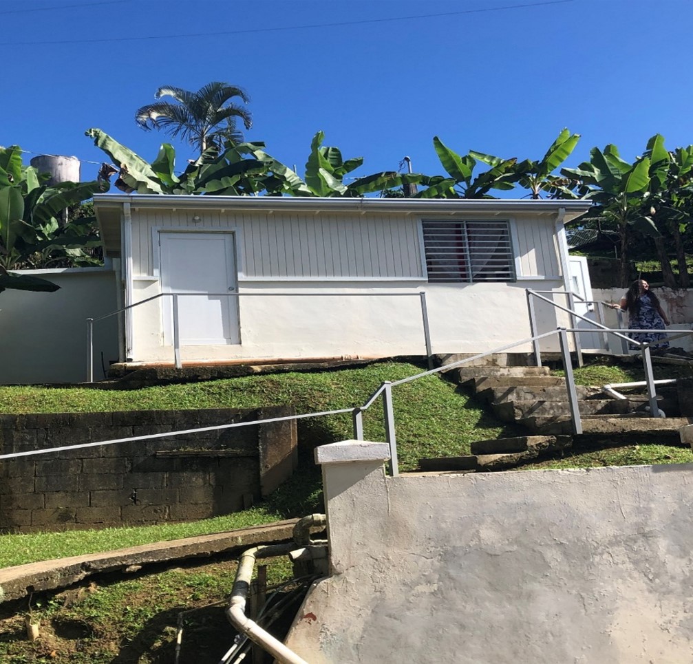 House after rehabilitation