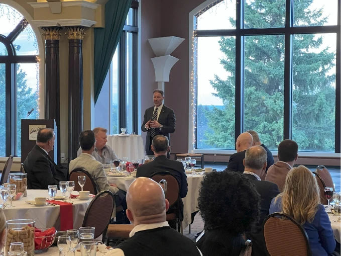 2025 FHLBNY's Dinner & Discussions in North Country - Adam Speaking