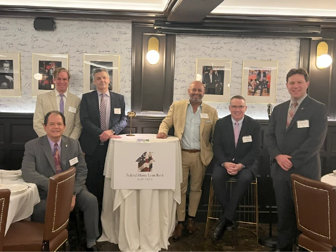 2025 Photo of Our Relationship Managers for the Dinner & Discussions in NYC event at Delmonico’s