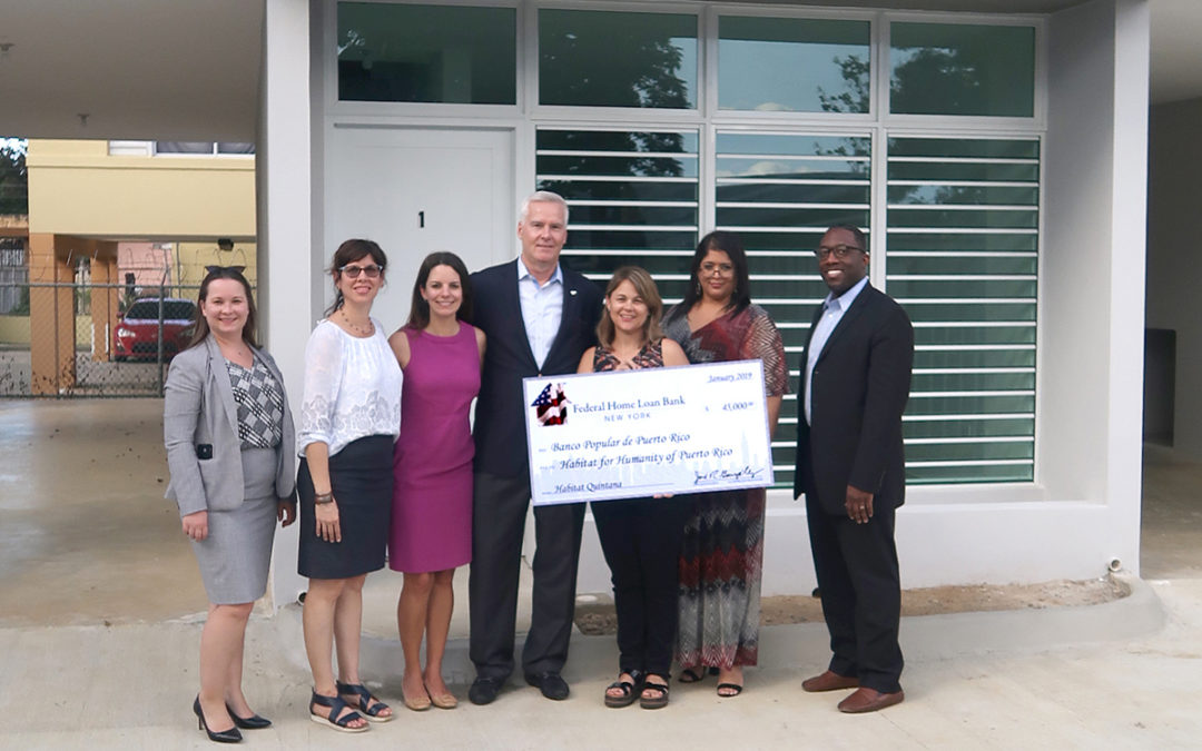 FHLBNY Supports Habitat for Humanity of Puerto Rico