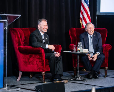 Adam and Jose at the 2024 FHLBNY Member Symposium event